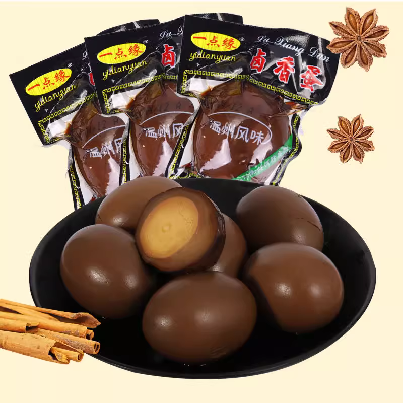 一点缘的茶叶蛋温州风味大众能接受吗？适合当零食吗？